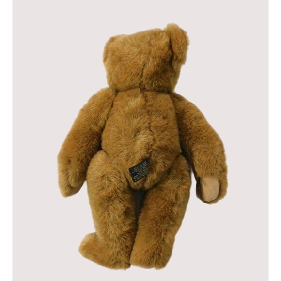 Vermont Teddy Bear 16" Fully Jointed Posable Brown 1997 Vintage Plush - Picture 5 of 10